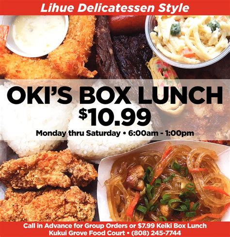 Okis box lunch Oki Sushi is your neighborhood Japanese Cuisine