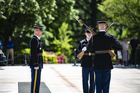 Old guard escort to the president S