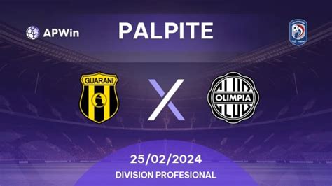 Olimpia x guaireña palpite Últimos jogos entre Guaraní x Guaireña (frente a frente) Palpite Guaraní x Guaireña: 24/03/2023 - Campeonato Paraguaio