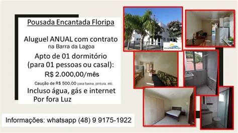 Olx aluguel anual barra da lagoa  Lagoa | Hoje, 00:26