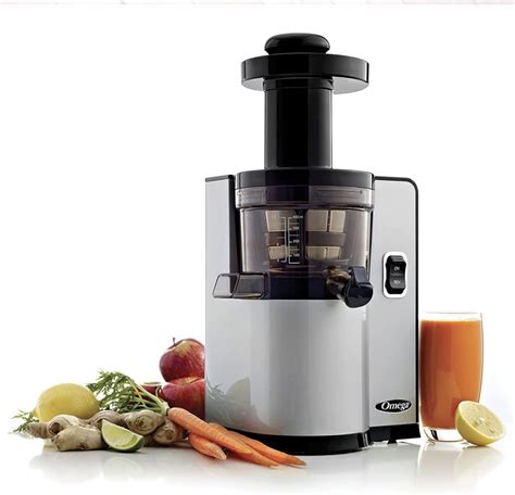 Omega juicer adjustable end cap settings  Use setting 1 for citrus fruits and setting 5 for tougher items like wheatgrass