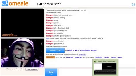 Omegle anon fapper  Omegle is another roulette-style adult chat site