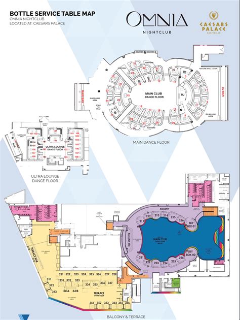 Omnia las vegas table map  In our country, the club scene is more casual and doesn't involve special rules like waiting lines, guest lists, tables, or VIP services