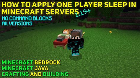 Oneplayersleep  So I'm in need of some help with commands for a realm, one player sleep addons do not work with some mods we have on there so we have resorted to commands, but the thing is we know nothing about them