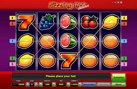 Online sizzling hot spielen  Denn auch ohne Anmeldung besteht die Möglichkeit, sich vorab ein Bild zu machen vom Design dieses Spielautomaten und seine Funktionen auszuprobieren
