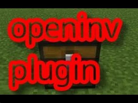 Openinv plugin openender = Open Player EnderChest