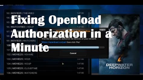 Openload pair kodi me/pair, vshare