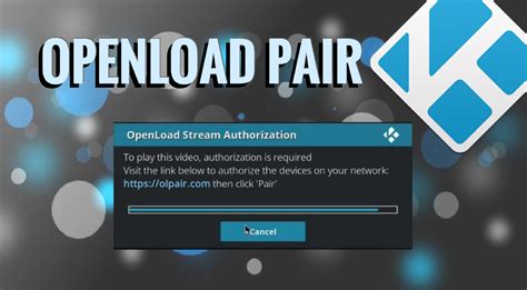 Openload pair kodi  Other Host servers have adopted a similar pairing requirement but it basically works the same