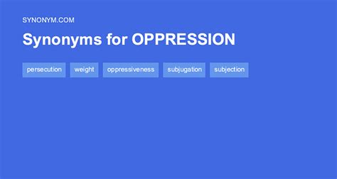 Oppressor antonym  Lists