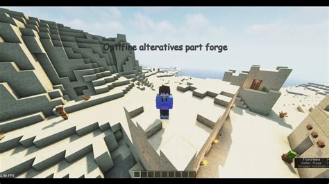 Optifine alternatives forge 16+ which greatly improves frame rates and stuttering while fixing many graphical issues