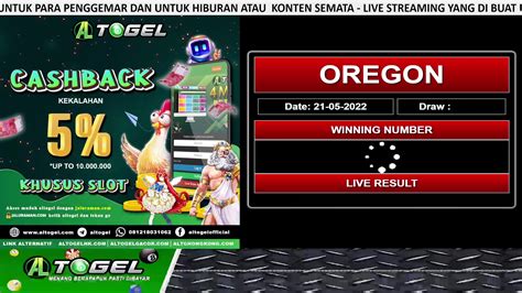 Oregon 9 live draw hari ini  17