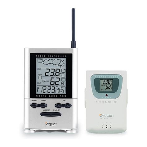 Oregon Scientific Weather@Home Wireless Thermometer (indoor/outdoor) with  Bluetooth