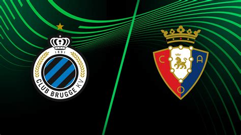 Osasuna vs brugge predictz  1X2, Under/Over 2