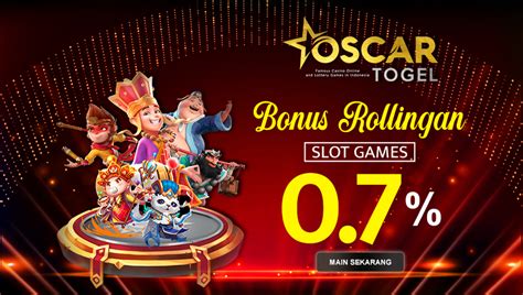 Oscartogel OSCARTOGEL juga merupakan Agen Slot Gampang Jackpot hanya dengan Daftar, Login dan memerlukan Deposit minimal 10 Ribu Rupiah untung mendapatkan keuntungan