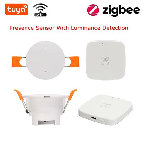 Tuya Zigbee Intelligent Radar Radar Wave Human Presence Sensor 5.8G  Millimeter Wave Sense Probe Induction Detector Smart Linkage - AliExpress