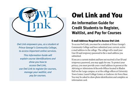 Owl link pgcc  Hardship Assistance