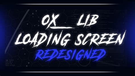 Ox_lib redesign Ox-Lib, Qb-Inventory Support; Cancel and not Cancelable Options; Any Resolution Support; Standalone; Demos; Installation; Usage; Examples; Demos
