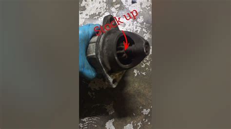 P06e9 engine starter performance <em> Check the wear patterns on the starter motor drive gear and the flywheel or flexplate ring gear</em>