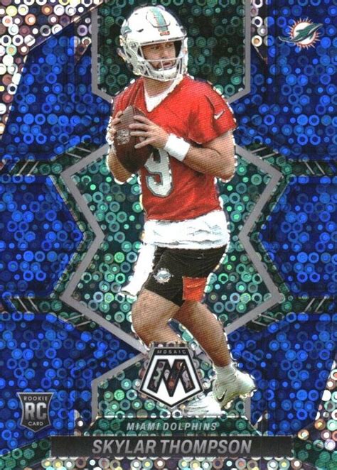 2024 PANINI MOSAIC SKYLAR THOMPSON NO HUDDLE BLUE