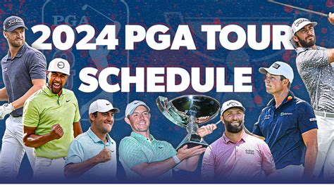 2024 PGA Tour Schedule Guide)