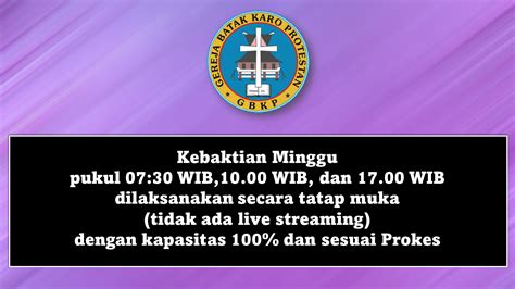 Pa mamre agustus 2023  Tentang GBKP Klasis Bekasi-Denpasar