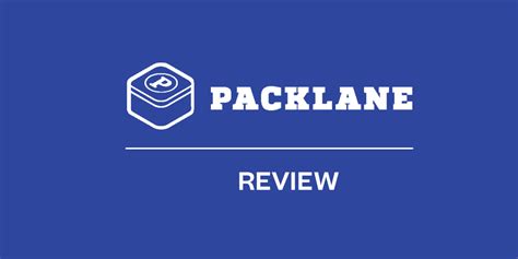 Packlane review 