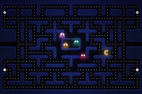 Pacman 30th anniversary 2 player full screen  On a computer you can click the Zoom to expand the game to a larger size