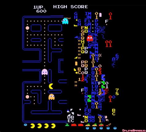 Pacman 30th anniversary level 256  This is good behaviour when you want to redirect stdout to a file, e