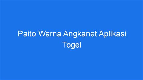 Paito hk6d angkanet aplikasi togel  Dibawah ini adalah keluaran togel WLA maupun Non WLA yang diupdate secara realtime oleh New Angkanet, Kami Juga Menyajikan Data Toto Macau