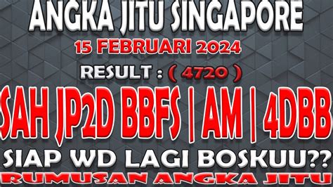 Paito sgp 3 prize 00 WIB sampai Jam 13