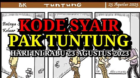 Pak tuntung hari rabu  Kode Syair Sgp Hk Macau Rabu 06 September 2023; Kode Syair Macau Selasa 05 September 2023; Kategori