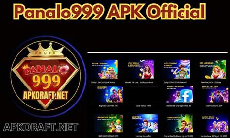 Panalo 999 apk  We offer a wide variety of games, including slots, poker, blackjack, roulette, and