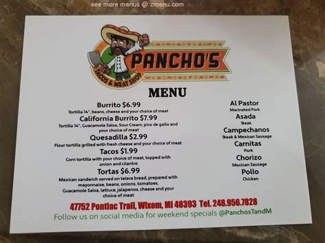 Panchos slo  141 $$ Moderate Mexican