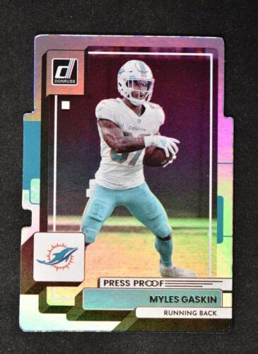 2024 Panini Donruss - [Base] - Press Proof Silver Die-Cut Miles …