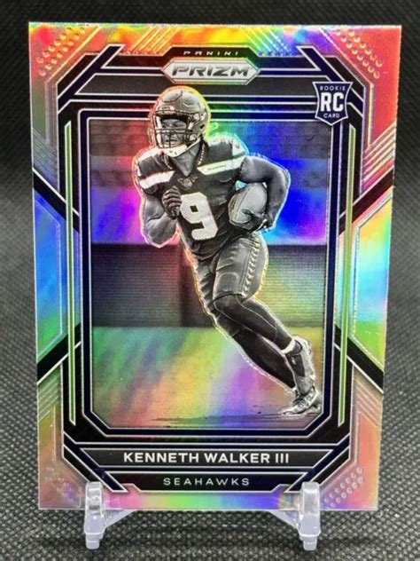 2024 Panini Honors Kenneth Walker III RC Silver Prizm #71/75 (DY)