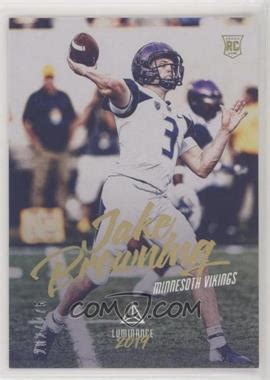 2024 Panini Luminance Jake Browning #142 RC Orange 6/25 jsy