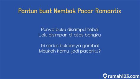 Pantun nembak pacar  Tribun Network