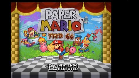 Paper mario ttyd 64 mod  YOU MUST DUMP THEM YOURSELF OR