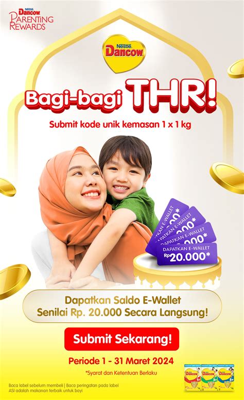 Parenting rewards dancow Bunda juga bisa tukarkan poin di program Parenting Rewards DANCOW