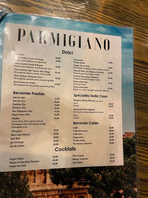 Parmigiano italian restaurant tanger menu  Heat the olive oil in a medium saucepan over a medium heat, fry the garlic for a minute or so, until fragrant but not browned, then