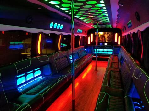 Party bus near me  What is a Party Bus? Picture a VIP limousine inside of a spacious bus taking you to and from large group trips