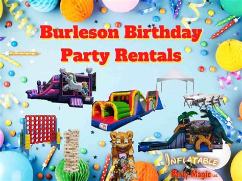 Party rentals burleson, tx  2146989402 JumpingPartyBounceHouse@gmail