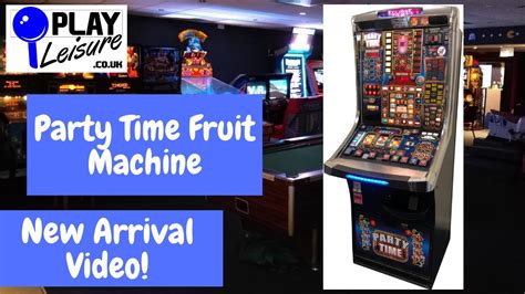 Party time fruit machine for sale  £160