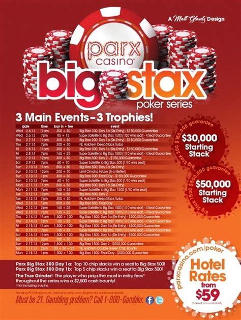 Parx big stax  Players