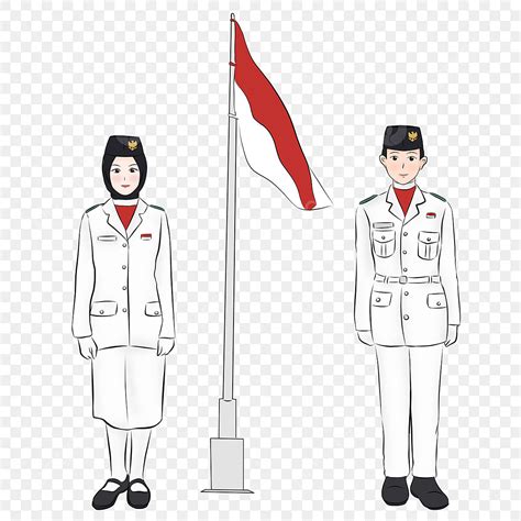 Paskibraka kartun  Pngtree menyediakan jutaan png, vektor, gambar clipart gratis, dan sumber daya grafis psd untuk desainer