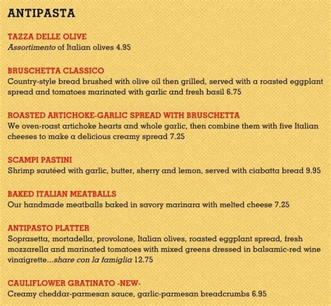 Pastini bridgeport menu  A 15-minute grace period is allotted to your arrival time should you run