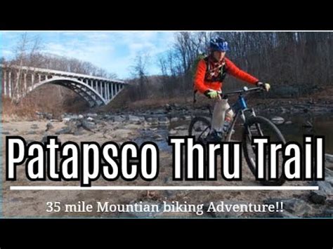 Patapsco thru trail loop  Print/PDF map