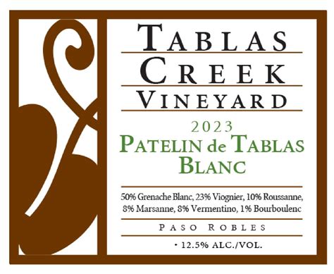 2024 Patelin de Tablas Tablas Creek