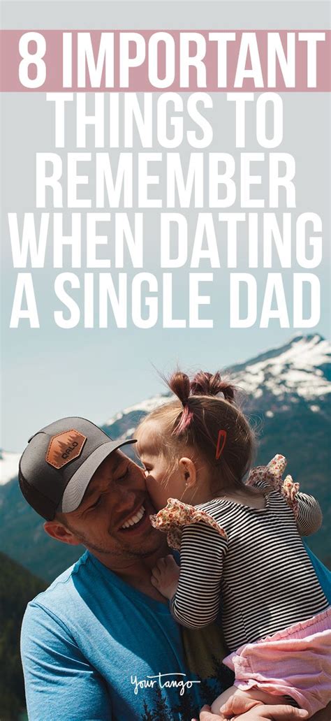 Patience when dating a single dad  He’s a great guy for sure but if this relationship doesn’t work out, I wouldn’t date a single dad again