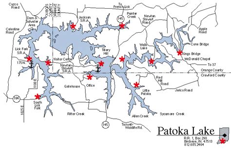 Patoka lake campground map <b>spaM ekaL akotaP </b>